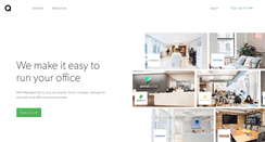 Desktop Screenshot of managedbyq.com